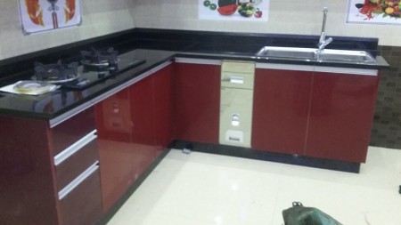    Bộ tủ bếp nhà anh Thái – Đồng Gia – Kim Thành – Hải Dương, hoàn thiện tháng 7/2016